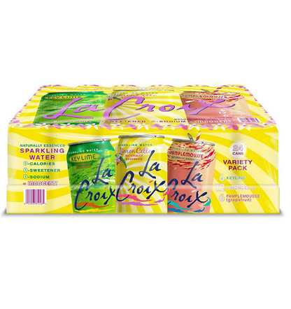 La Croix LKG Sparkling Water Variety Pack (12 fl. oz., 24 pk.)