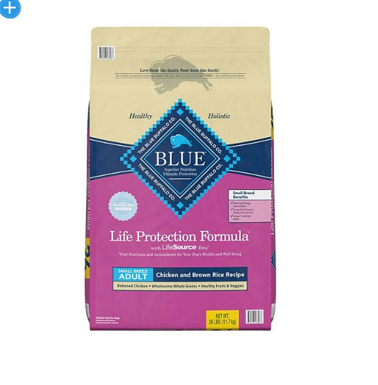 Blue Buffalo Life Protection Formula Adult Dry Dog Food, Chicken & Brown Rice (26 lbs.)