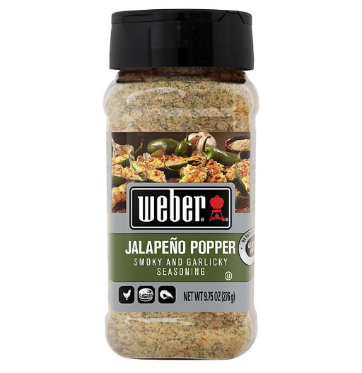 Weber Jalapeno Popper Seasoning (9.75 oz.)(2 PK)