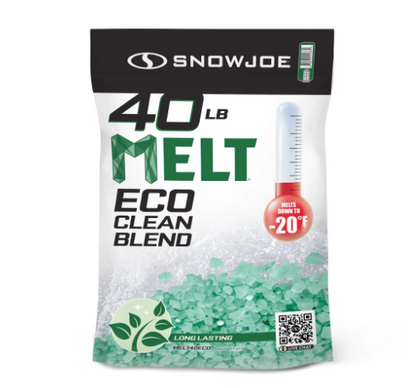 Snow Joe MELT40ECO Eco Clean Ice Melt, 40-Lbs, Single bag