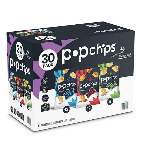 Popchips Variety Box (0.8 oz., 30 ct.)