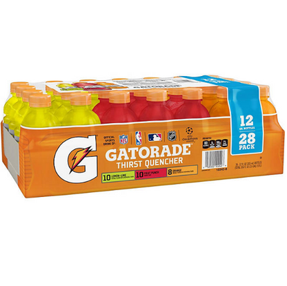 Gatorade Sports Drinks Core Variety Pack (12 fl. oz., 28 pk.)