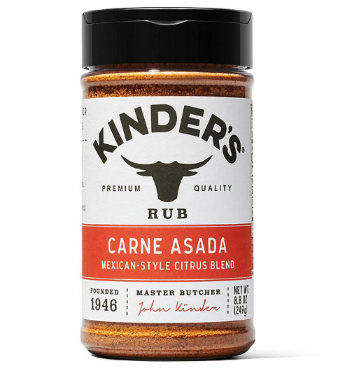 Kinder's Carne Asada Mexican-Style Citrus Blend Rub (8.8 oz.)(2 PK)