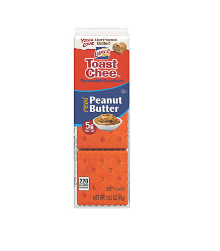 Lance ToastChee Peanut Butter Crackers (1.52 oz., 40 ct.)