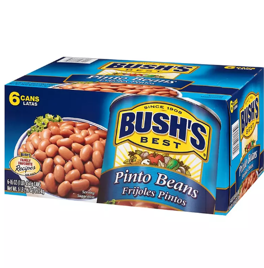 Bush's Pinto Beans (16 oz., 12 pk.)