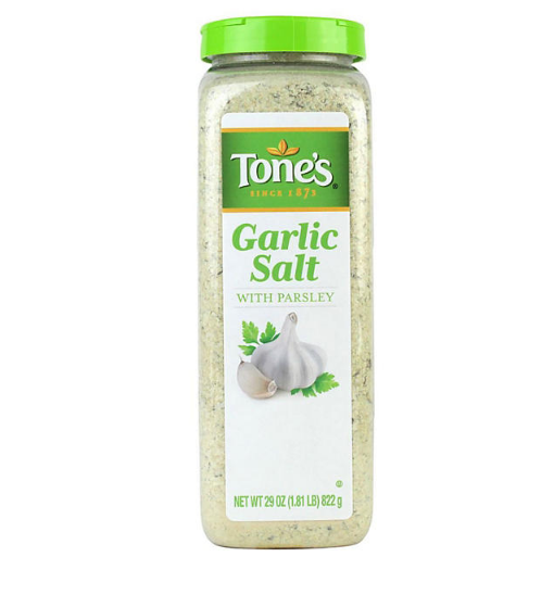 Tone's Garlic Salt with Parsley 29 oz( 2 PK)