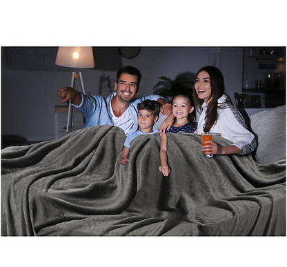 Oversized Cozy Night Cloud Throw Blanket, 110" x 132" (Various Colors)