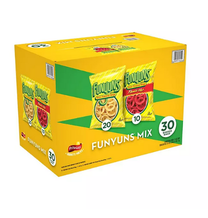 Funyuns Onion Flavored Rings Variety Pack (1.25 oz., 30 pk.)