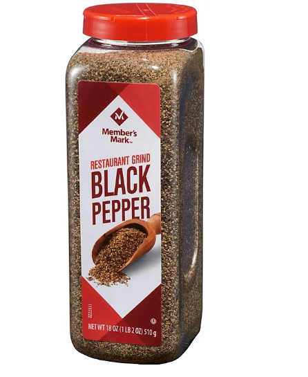 Member's Mark Restaurant Black Pepper (18 oz.)(2 pk)