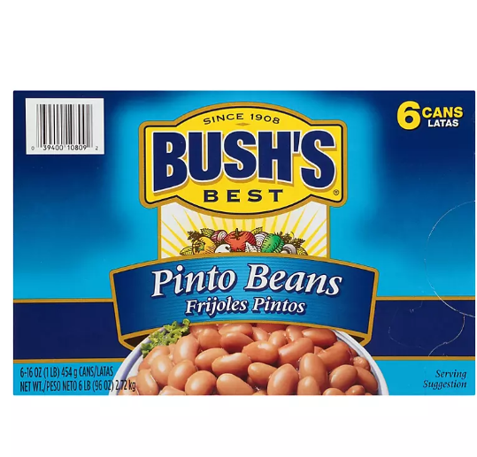 Bush's Pinto Beans (16 oz., 12 pk.)