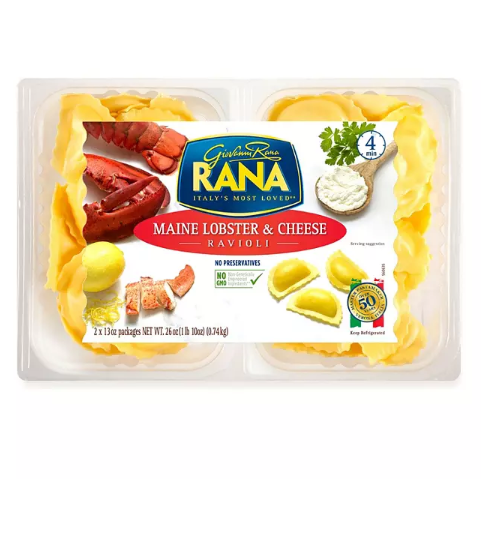 Rana Maine Lobster & Cheese Ravioli (13 oz., 2 pk.)