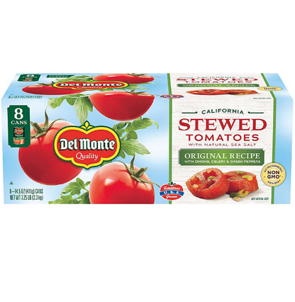 Del Monte Stewed Tomatoes (15.4 oz., 8 pk.)