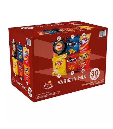 Frito-Lay Big Grab Variety Mix (30 pk.)