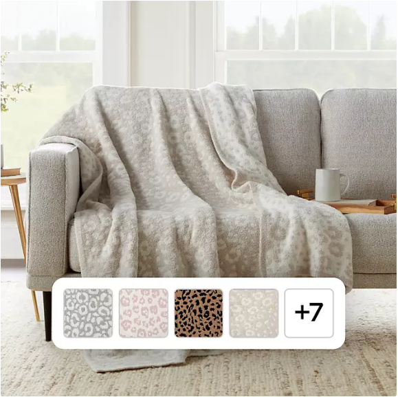 Members Mark Luxury Cozy Knit Throw Collection, 60"x70" (Assorted Colors)