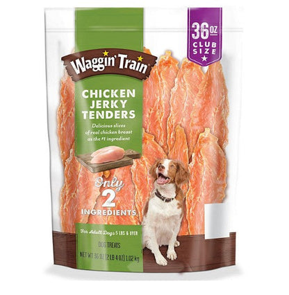 Waggin Train Chicken Jerky Dog Treats (36 oz.)