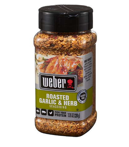 Weber Roasted Garlic and Herb Seasoning (7.75 oz.)(2 PK)