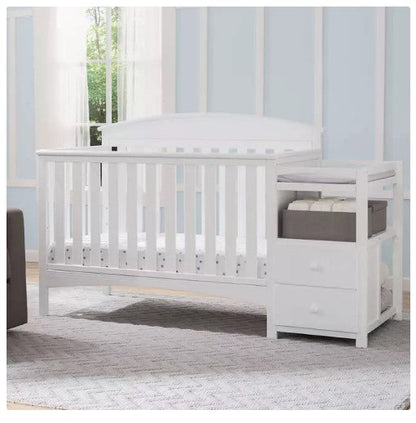 Delta Children Abby Convertible Crib 'N' Changer (Choose Your Color)