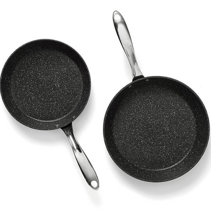 The Rock by Starfrit 2-Piece Fry Pan Set