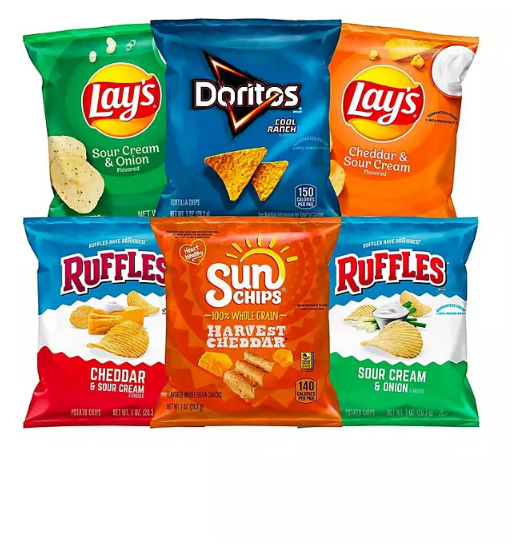 Frito-Lay Cool and Tangy Mix Variety Pack (50 ct.)