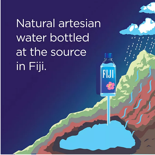 FIJI Natural Artesian Water (16.9 fl. oz., 24 pk.)