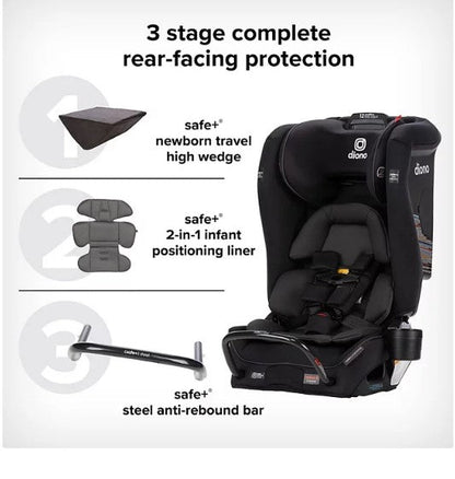 Diono Radian 3RXT SafePlus All-In-One Convertible Car Seat (Choose Your Color)