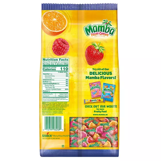 Mamba Fruit Chews (35.3 oz.)