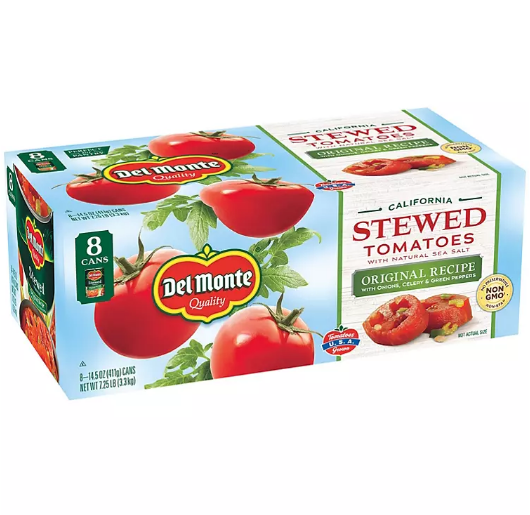 Del Monte Stewed Tomatoes (15.4 oz., 8 pk.)