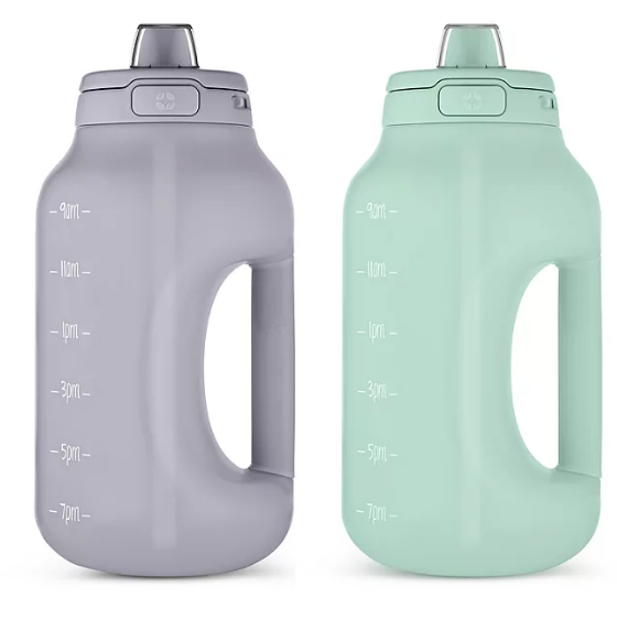 Ello Hydra Half Gallon Jug, 2 Pack (Assorted Colors)