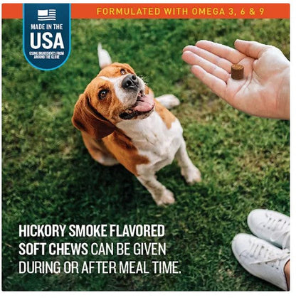 VETIQ Skin & Coat Soft Dog Chews, Hickory Smoke Flavored (60 ct., 2 pk.)