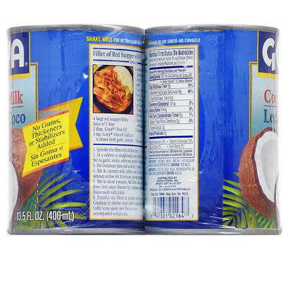 Goya Coconut Milk (13.5 oz. ea., 6 pk.)