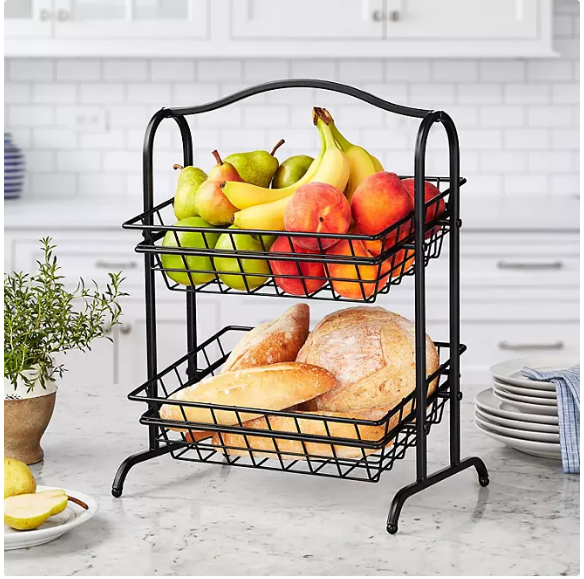 Member's Mark 2-Tier Fruit Basket Stand