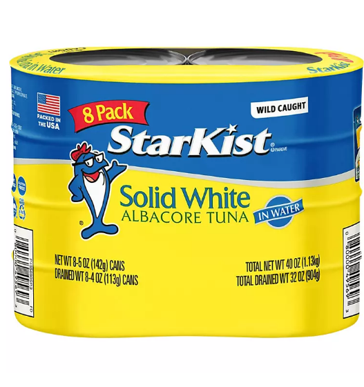 StarKist Solid White Albacore Tuna in Water (5 oz., 8 pk.)