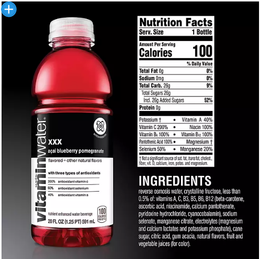 Glaceau Vitaminwater Variety Pack (20 fl. oz., 20 pk.)