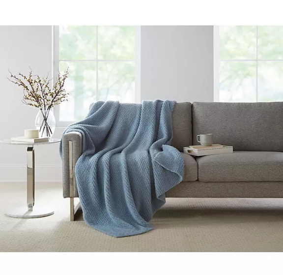 Members Mark Luxury Cozy Knit Throw Collection, 60"x70" (Assorted Colors)