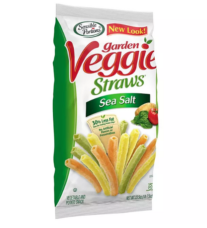 Sensible Portions Sea Salt Garden Veggie Straws (23.5 oz.)