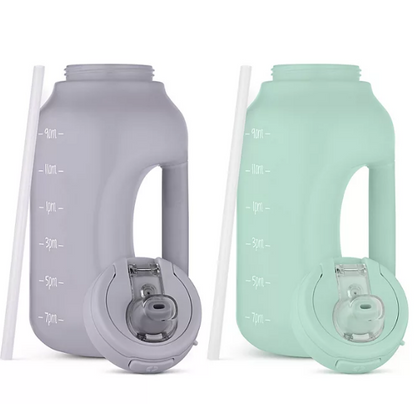 Ello Hydra Half Gallon Jug, 2 Pack (Assorted Colors)