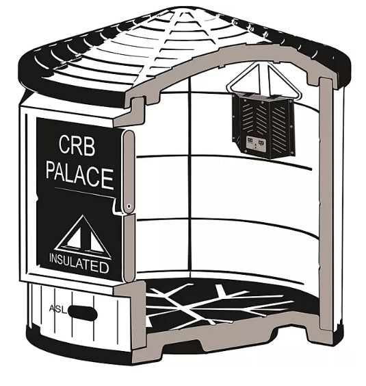 Palace Central Heater for Dog Palace & CRB Palace Dog Houses