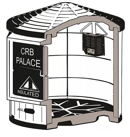 Palace Central Heater for Dog Palace & CRB Palace Dog Houses