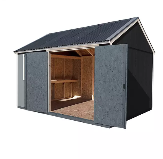 Sonata 12' x 10' Outdoor Wood Shed