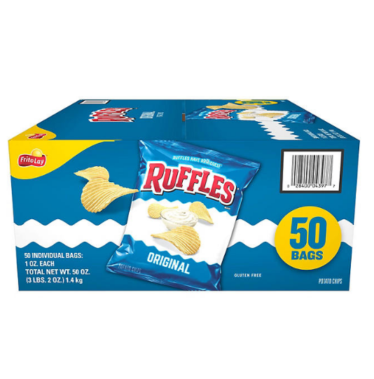 Ruffles Original Potato Chips (1 oz., 50 pk.)