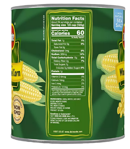 Del Monte Whole Kernel Corn (106 oz.)