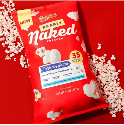 Popcornopolis Nearly Naked Perfectly Salted Popcorn (14 oz.)