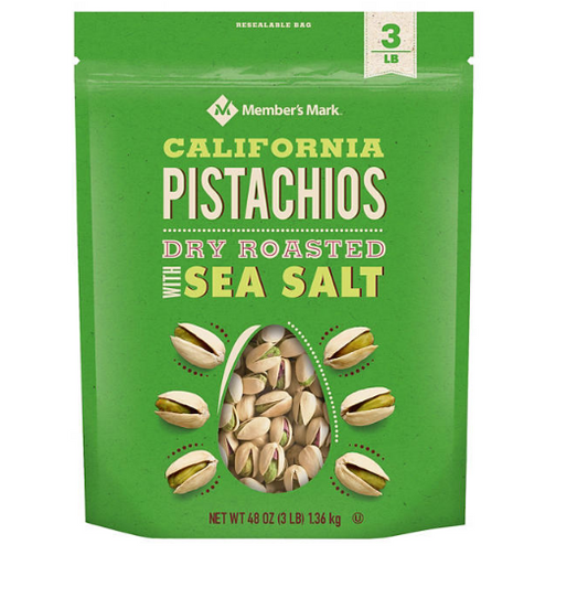 Member's Mark Roasted & Salted Pistachios (48 oz.)