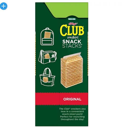 Kellogg's Club Crackers Snack Stacks (2.08 oz., 24 pk.)