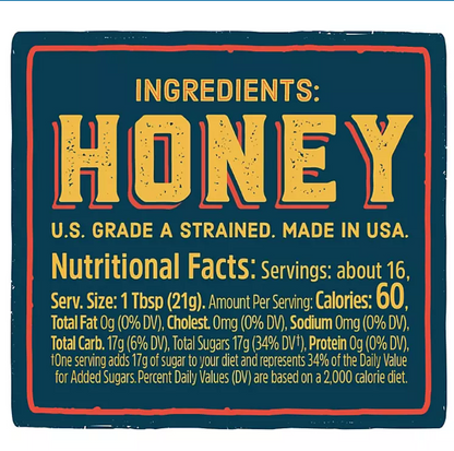 Local Hive Florida Raw & Unfiltered Honey (48 oz.)