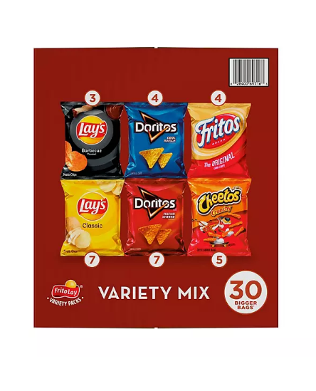 Frito-Lay Big Grab Variety Mix (30 pk.)