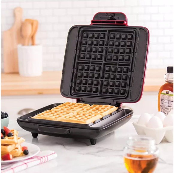 Dash No-Mess Nonstick Waffle Maker (Assorted Colors)