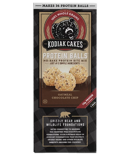 Kodiak Cakes Protein Balls, Oatmeal Chocolate Chip (12.7 oz., 3 pk.)