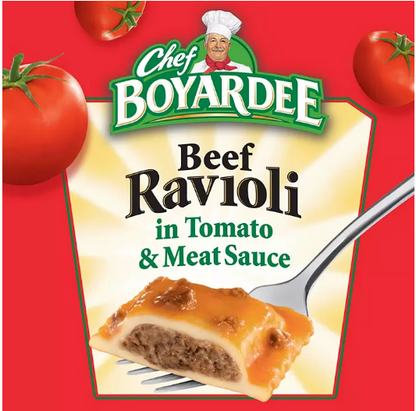 Chef Boyardee Beef Ravioli (15 oz., 24 pk.)