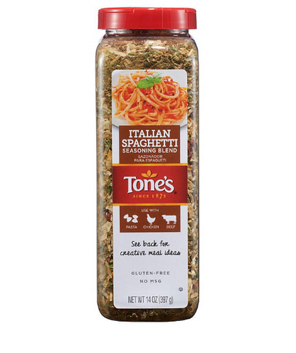 Tone's Italian Spaghetti Seasoning Blend (14 oz.)(2 PK)